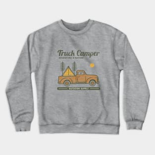 Truck Camper Outdoor Crewneck Sweatshirt